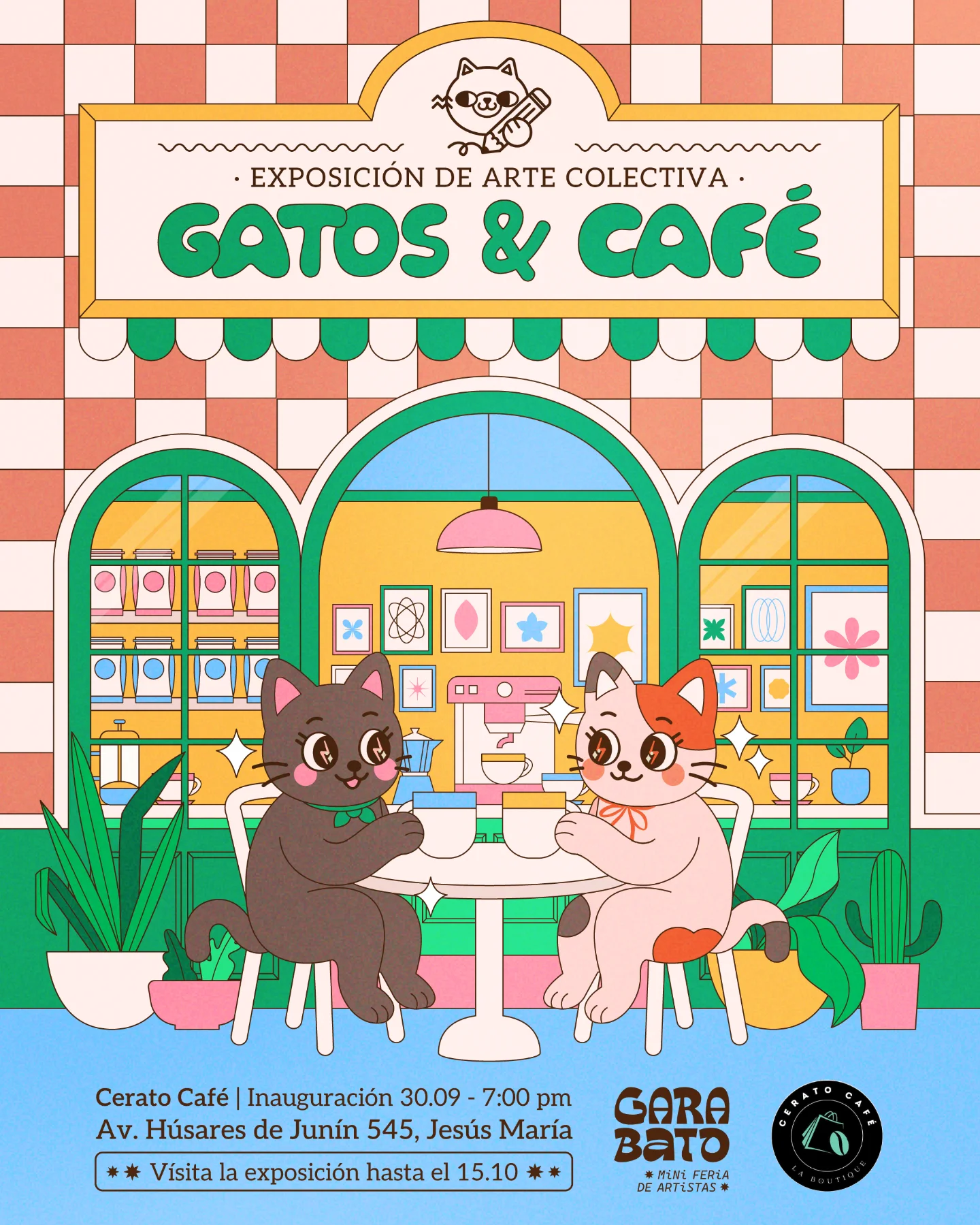 GATOS & CAFÉ