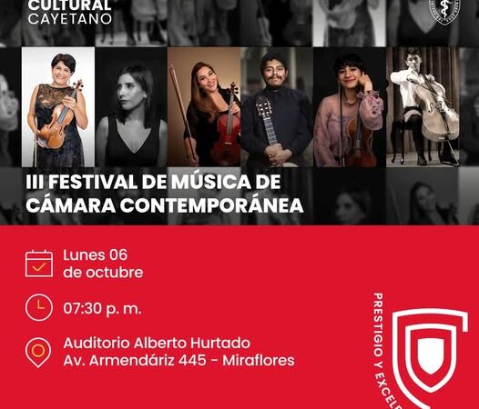 MÚSICA DE CÁMARA CONTEMPORÁNEA