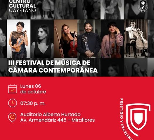 MÚSICA DE CÁMARA CONTEMPORÁNEA