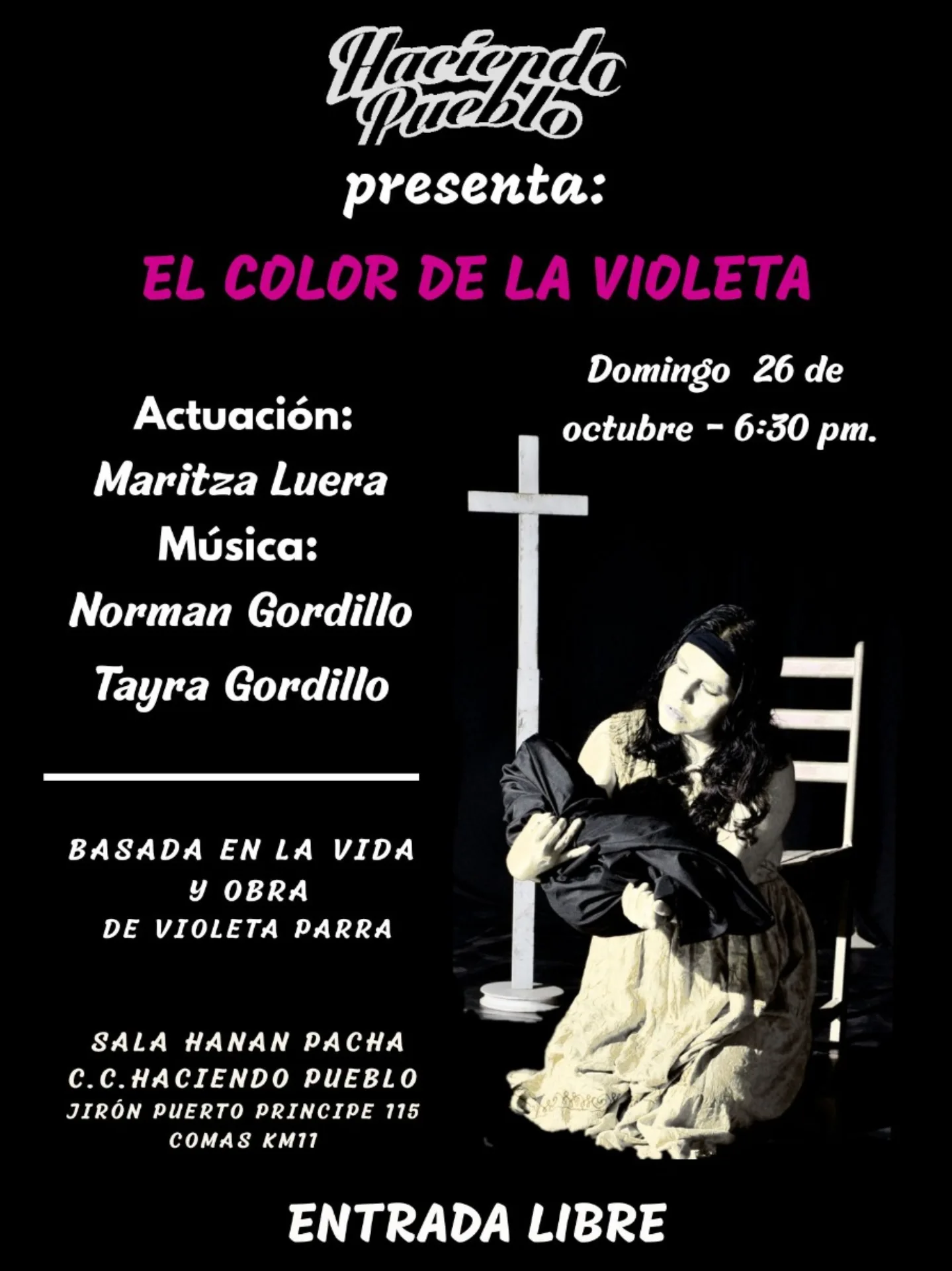 EL COLOR DE LA VIOLETA