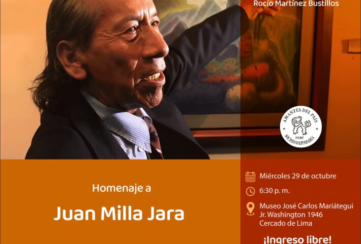 HOMENAJE A JUAN MILLA JARA
