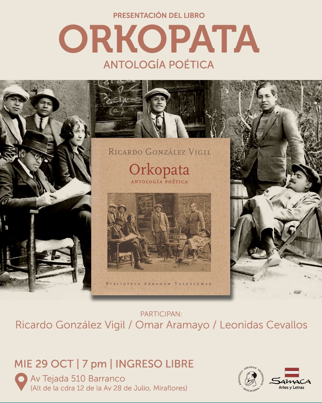 ORKOPATA, ANTOLOGÍA POÉTICA