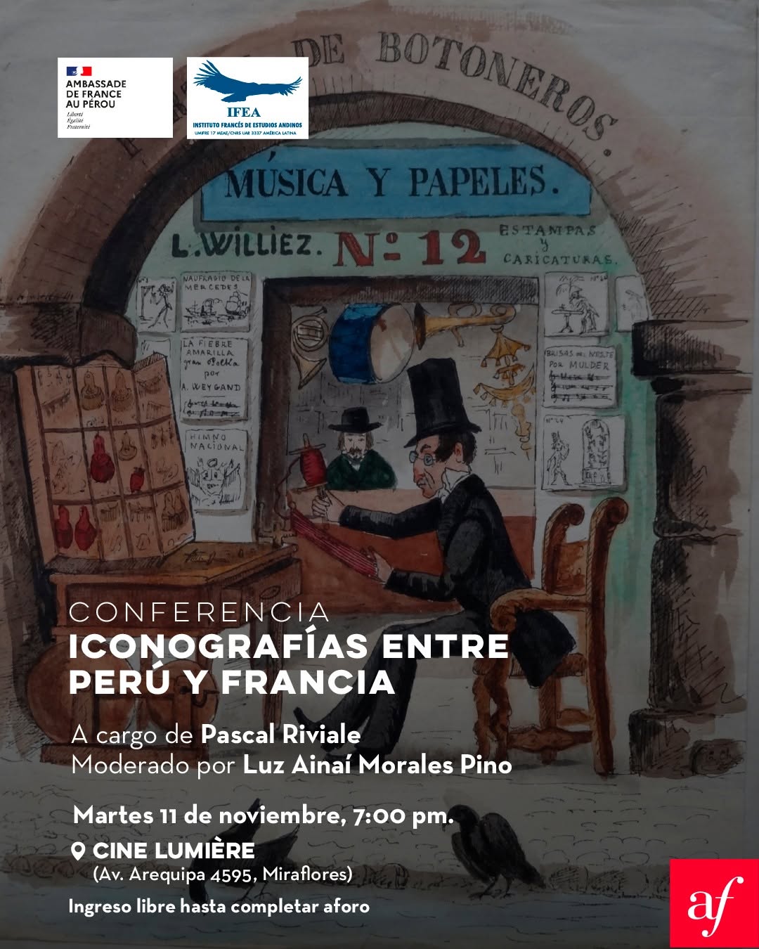 ICONOGRAFÍAS ENTRE PERU Y FRANCIA