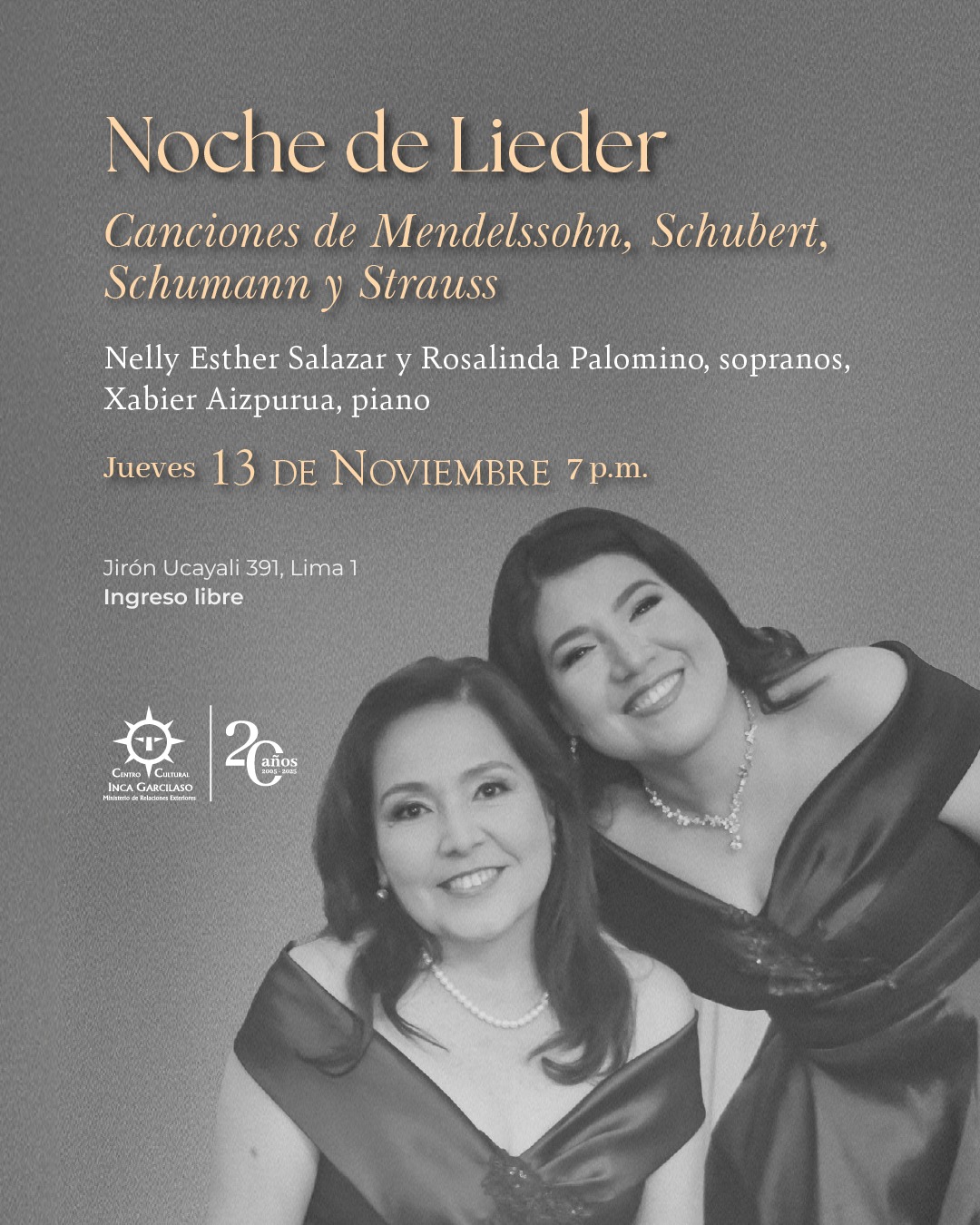 NOCHE DE LIEDER