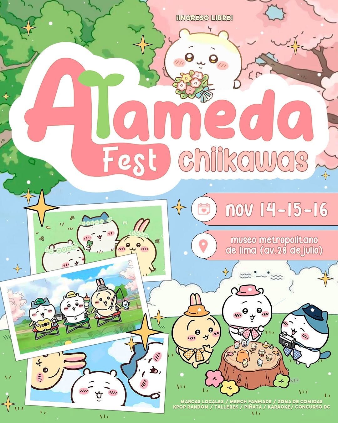 Alameda fest: chiikawas