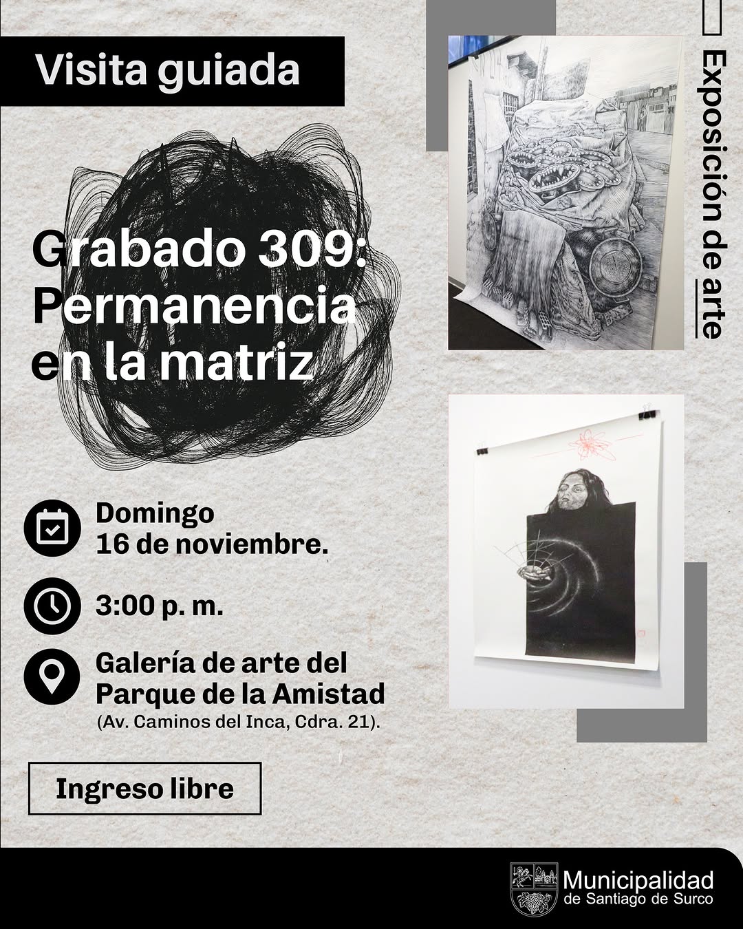 GRABADO 309 PERMANENCIA EN LA MATRIZ