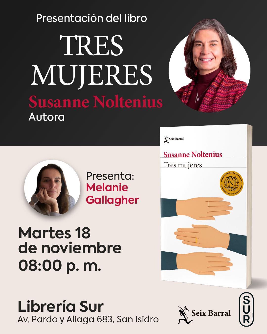 TRES MUJERES