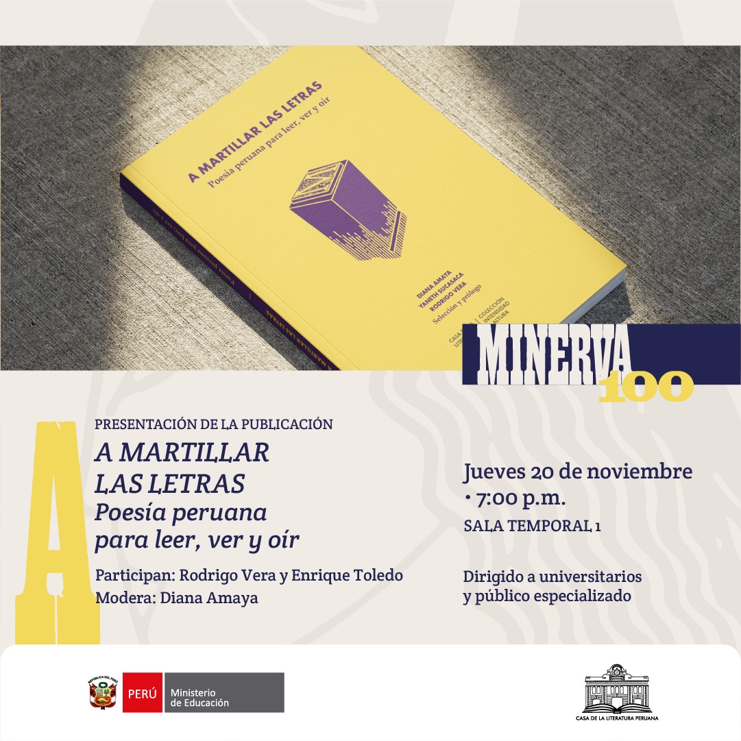 A MARTILLAR LAS LETRAS
