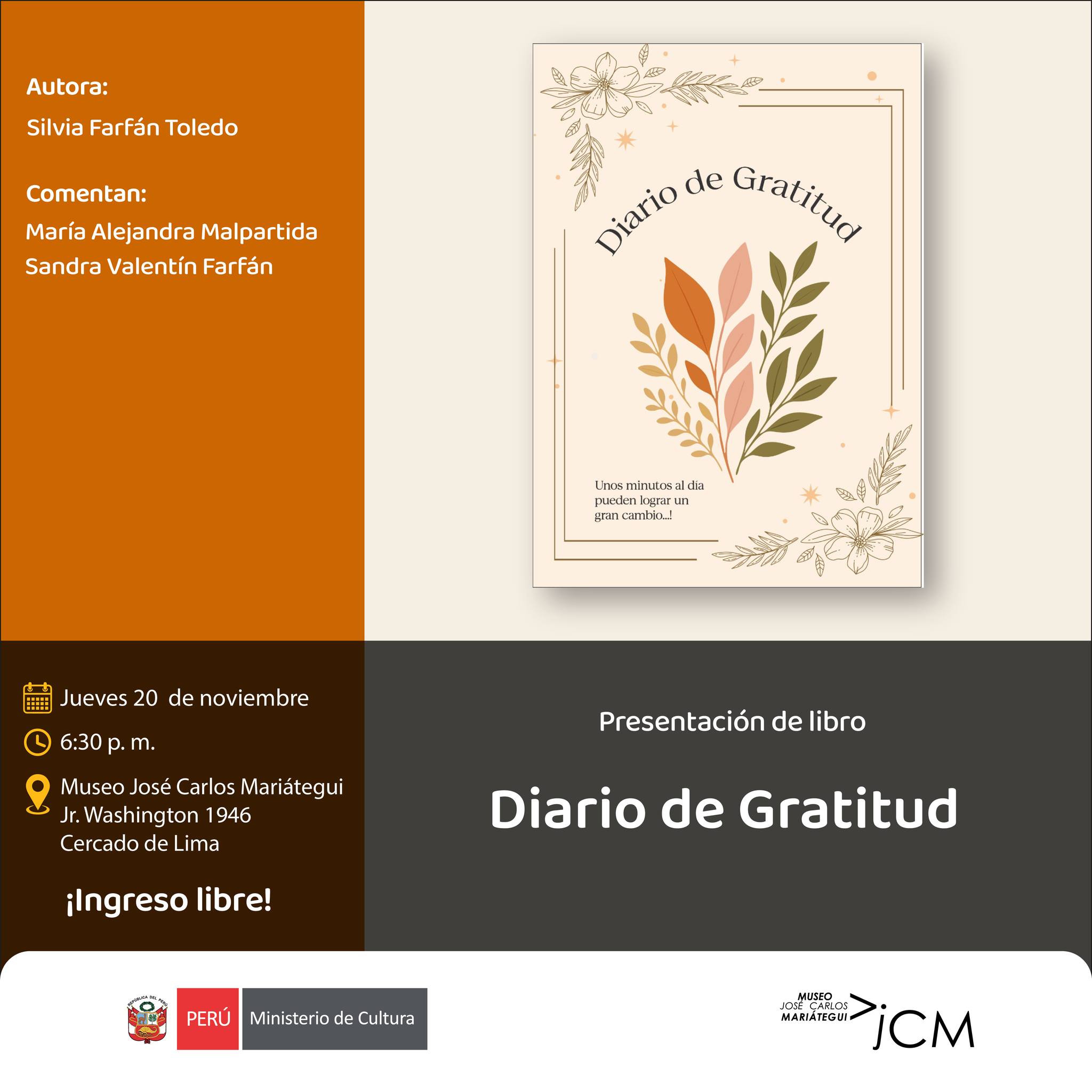 DIARIO DE GRATITUD