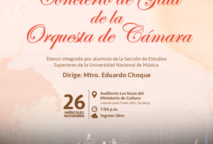 ORQUESTA DE CÁMARA DE LA UNM
