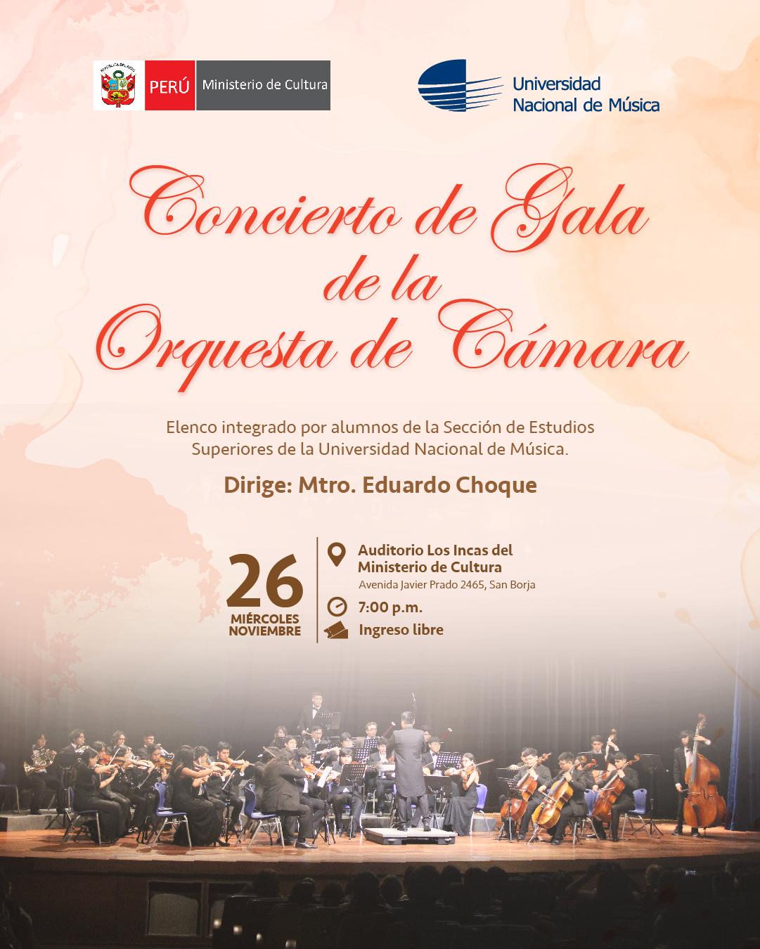 ORQUESTA DE CÁMARA DE LA UNM