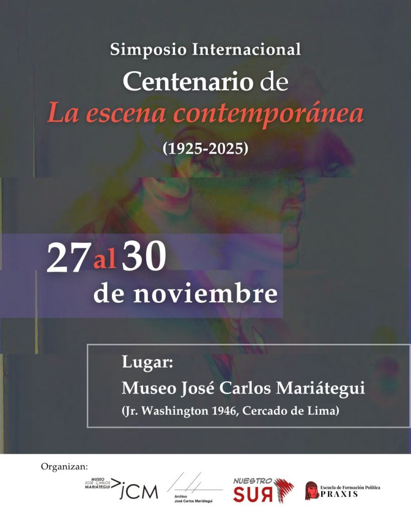 CENTENARIO DE LA ESCENA CONTEMPORÁNEA