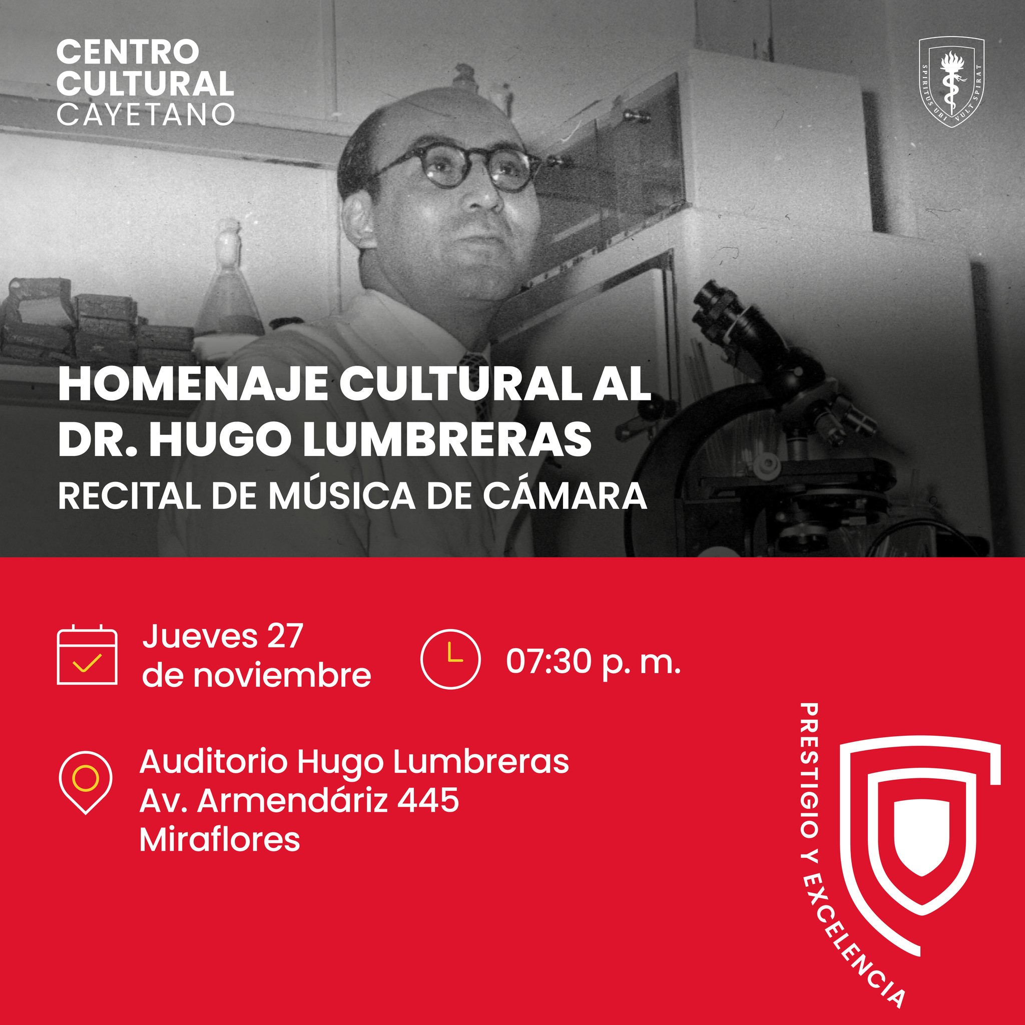 HOMENAJE AL DR. HUGO LUMBRERAS
