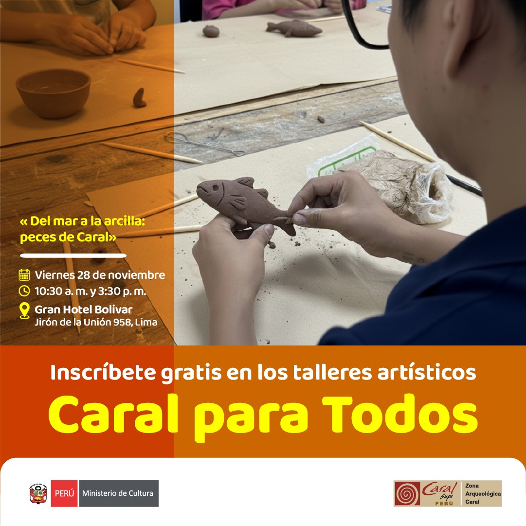 DEL MAR A LA ARCILLA: PECES DE CARAL