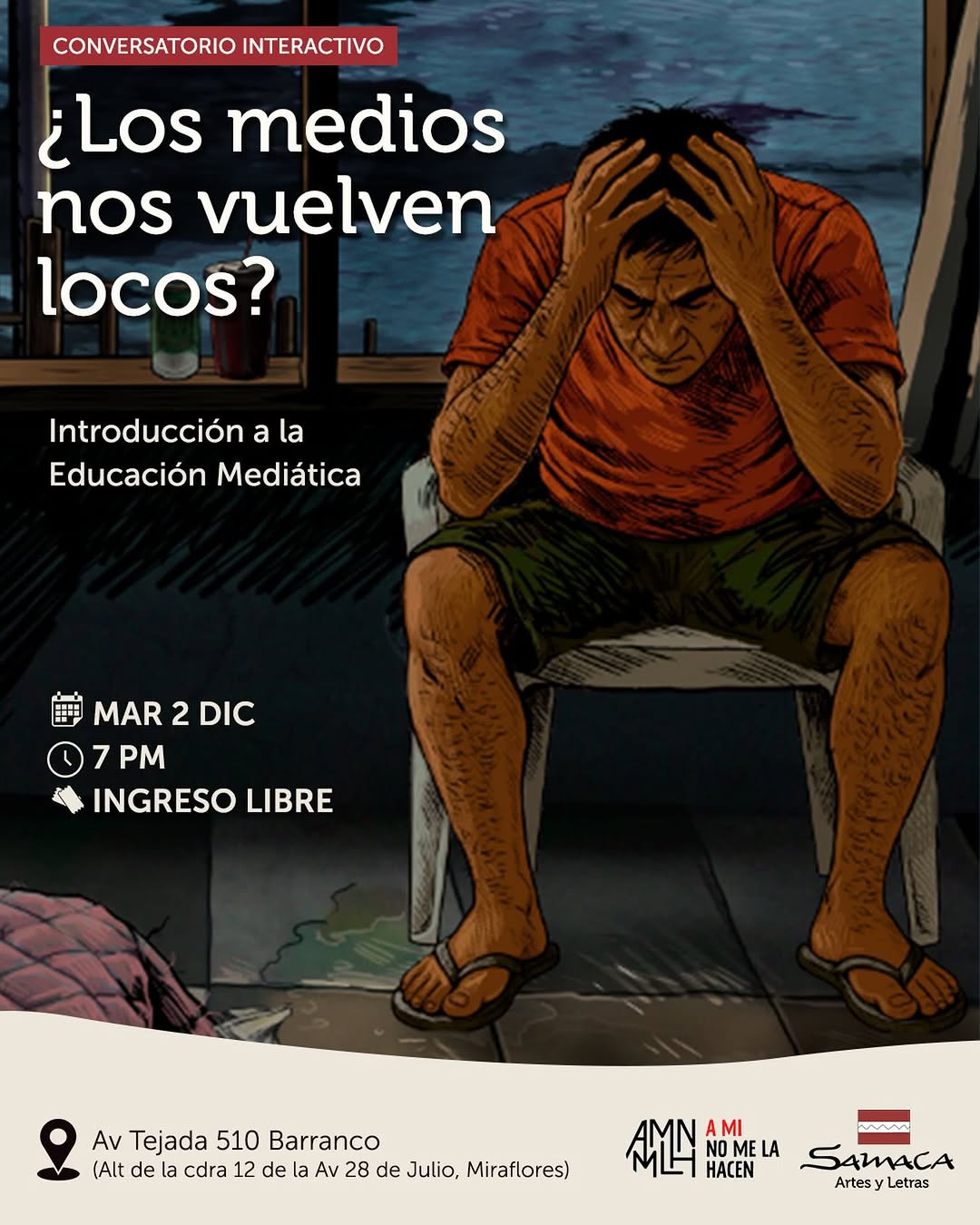¿LOS MEDIOS NOS VUELVEN LOCOS?