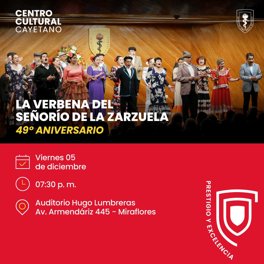 LA VERBENA DEL SEÑORÍO DE LA ZARZUELA