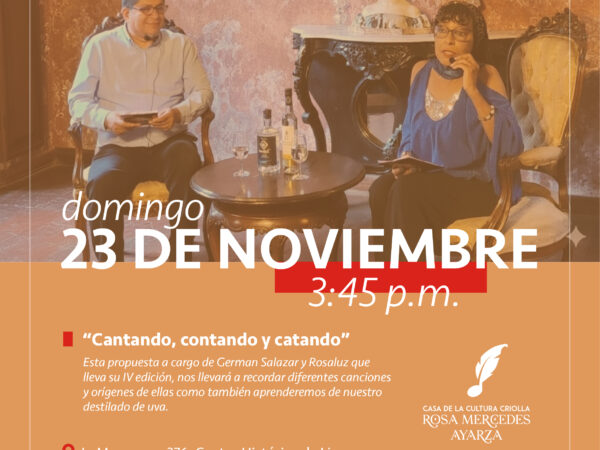 CANTANDO, CONTANDO Y CATANDO