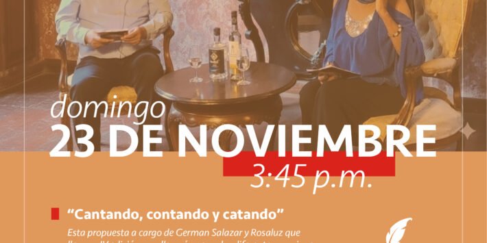 CANTANDO, CONTANDO Y CATANDO