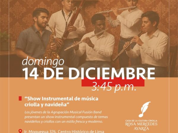 MÚSICA CRIOLLA Y NAVIDEÑA
