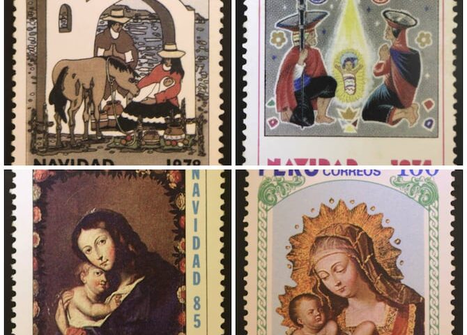 NAVIDAD PERUANA EN LAS ESTAMPILLAS