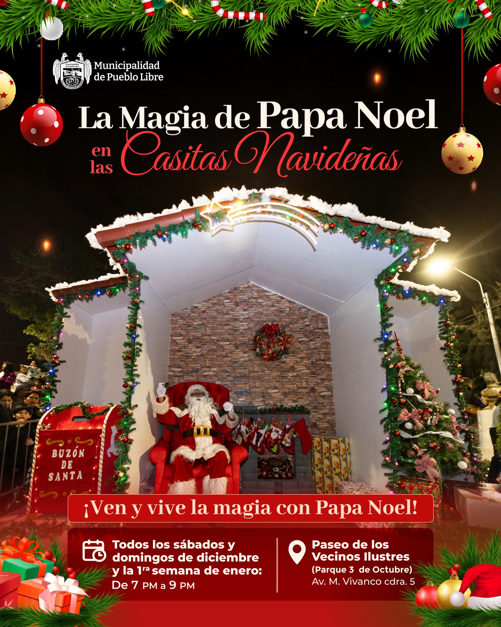 Casitas navideñas