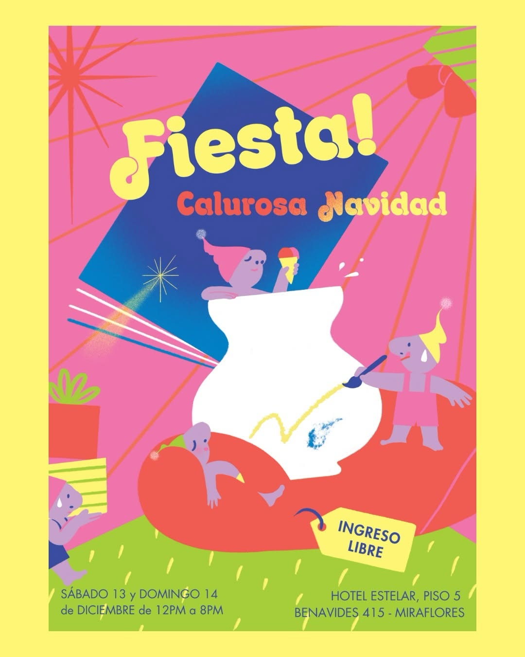 FIESTA CALUROSA NAVIDAD