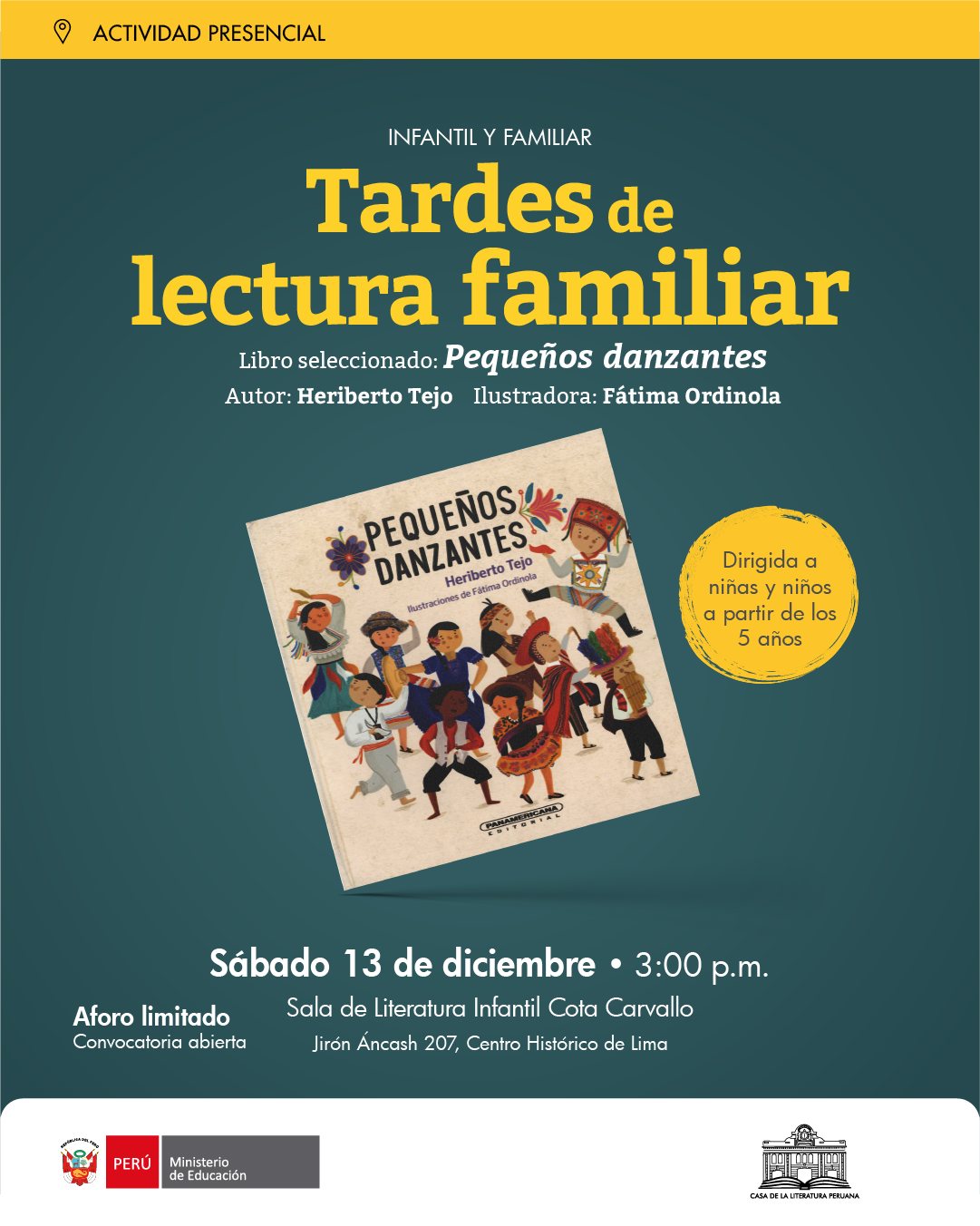 TARDES DE LECTURA FAMILIAR