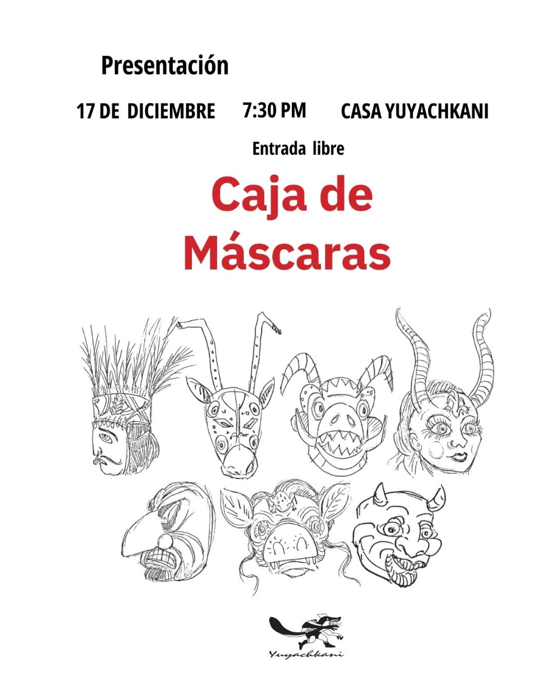 CAJA DE MÁSCARAS