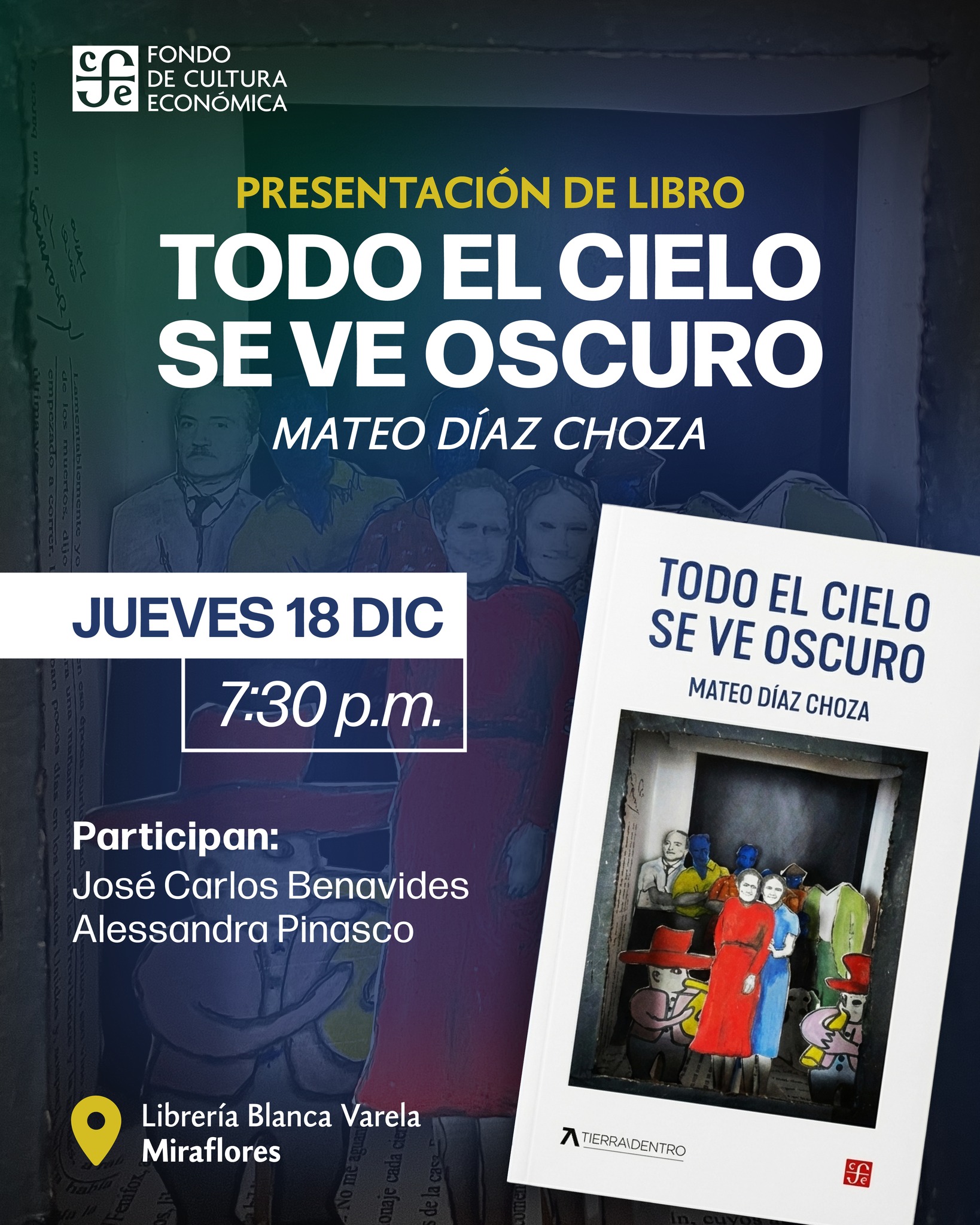 TODO EL CIELO SE VE OSCURO