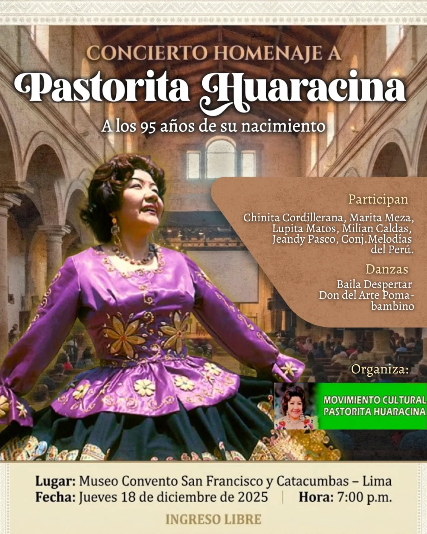 PASTORITA HUARACINA