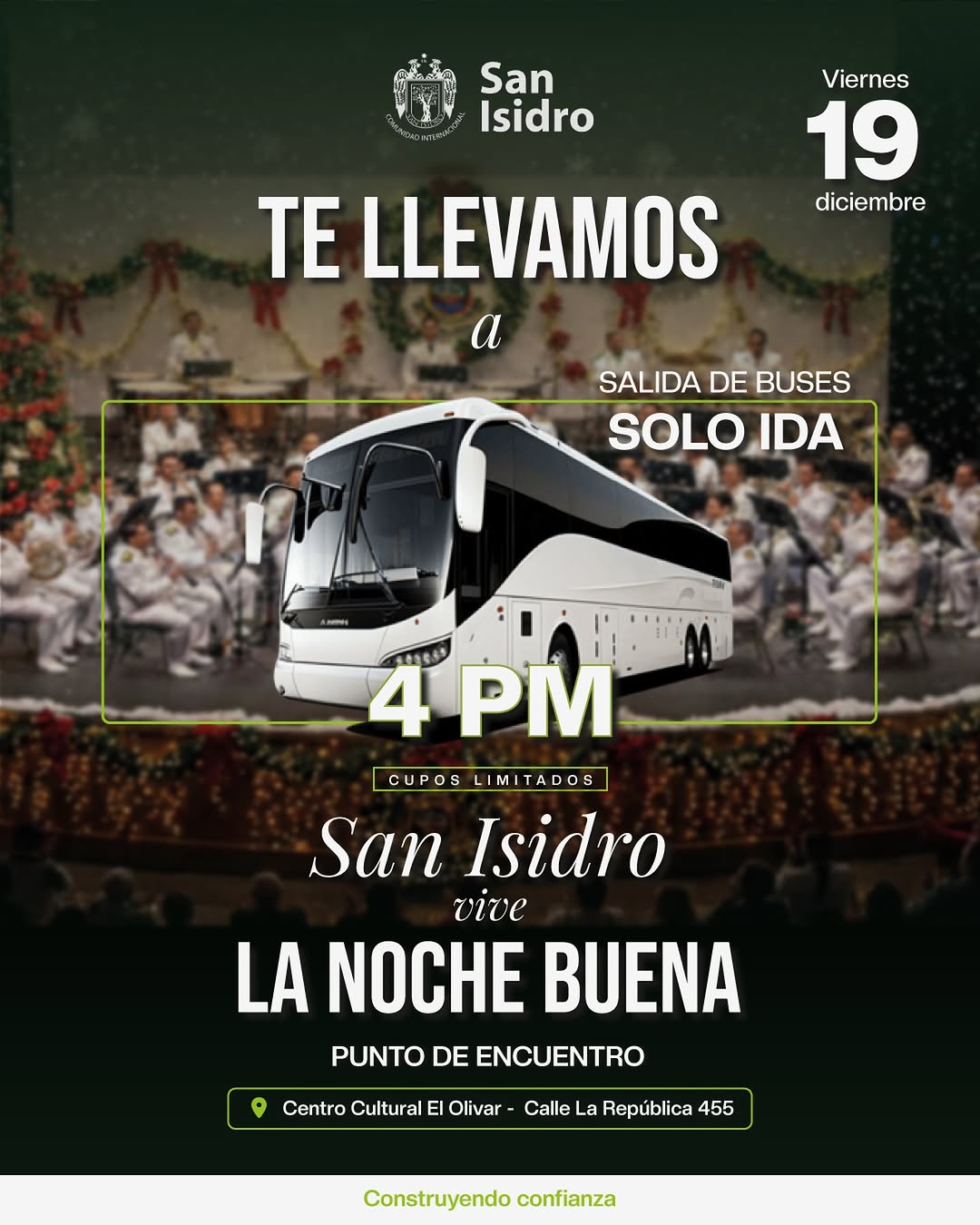 SAN ISIDRO VIVE LA NOCHE BUENA