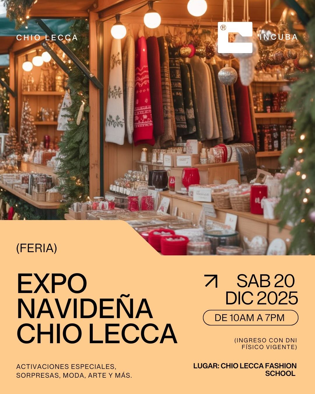 EXPO NAVIDEÑA CHIO LECCA