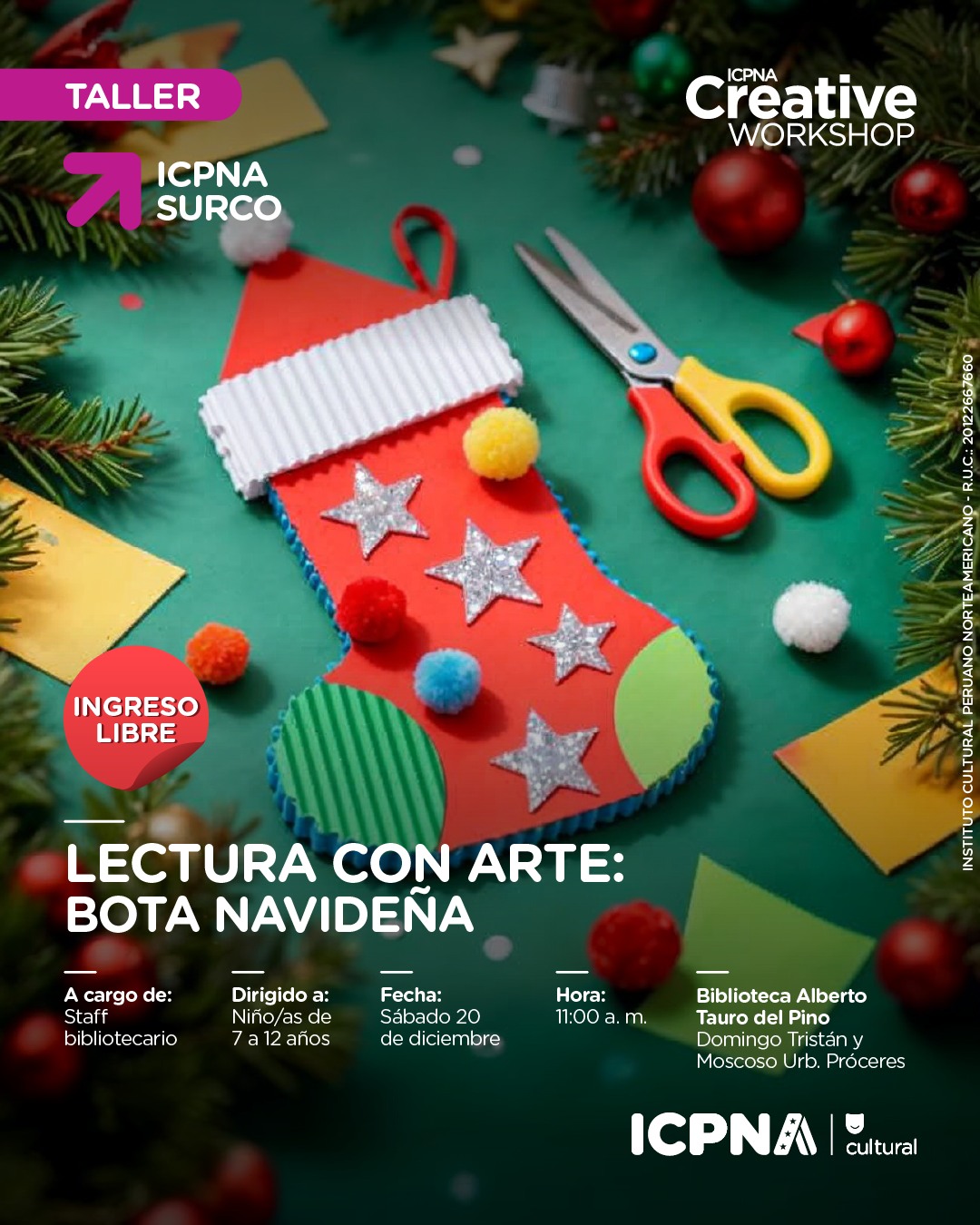 BOTA NAVIDEÑA