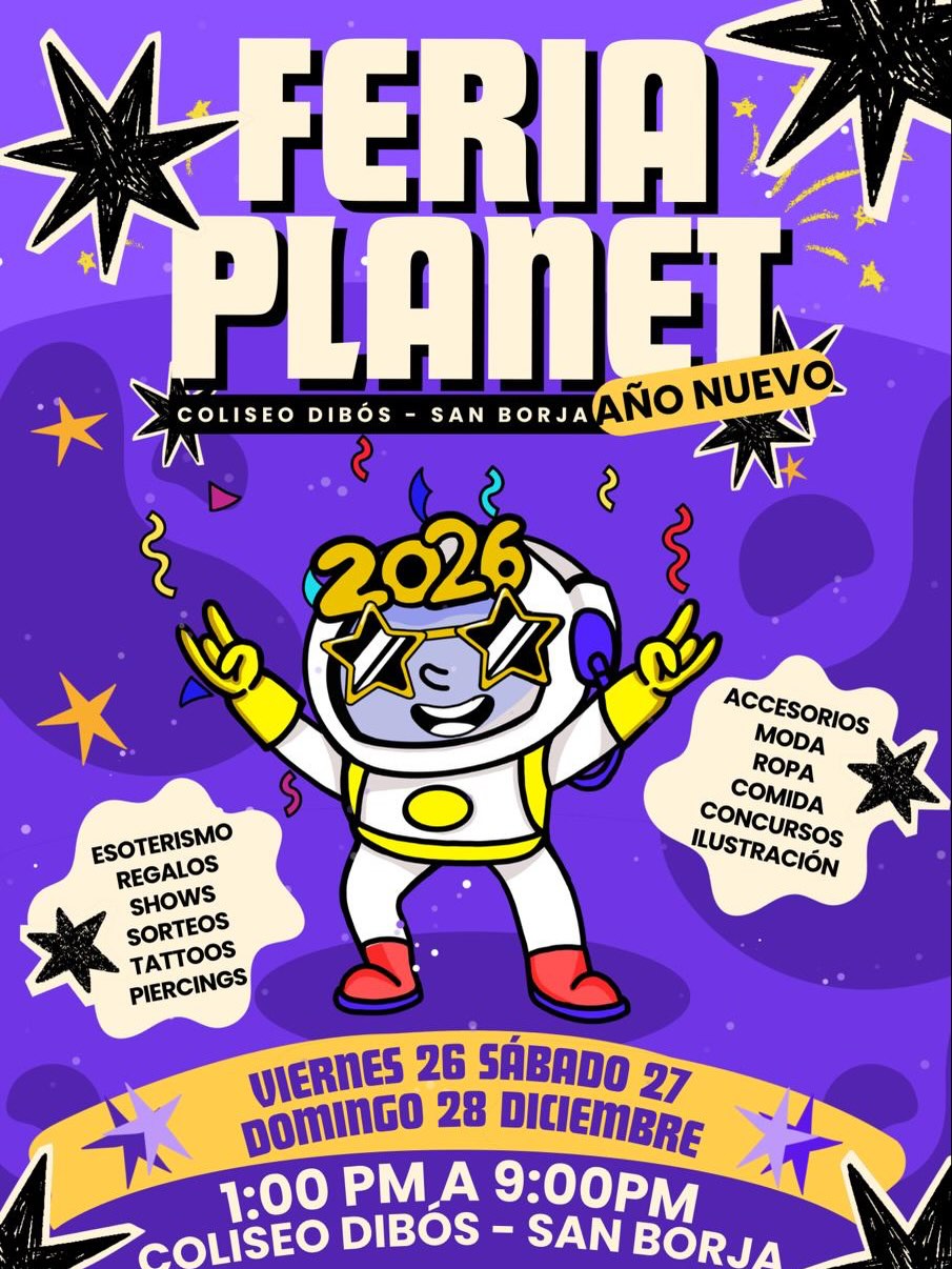 FERIA PLANET AÑO NUEVO