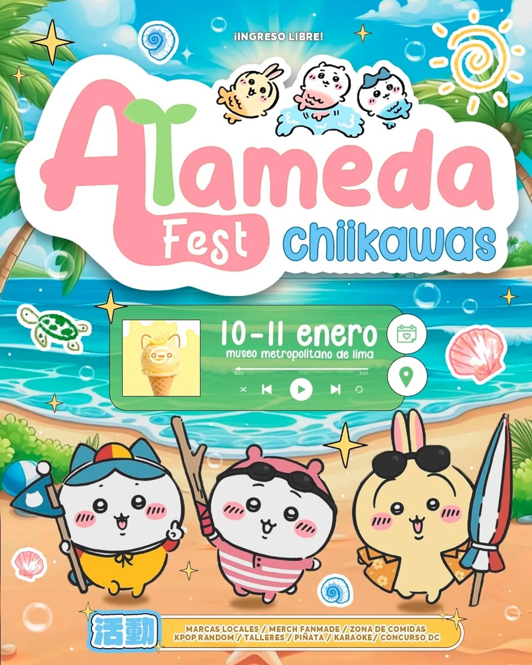 ALAMEDAFEST CHIIKAWAS