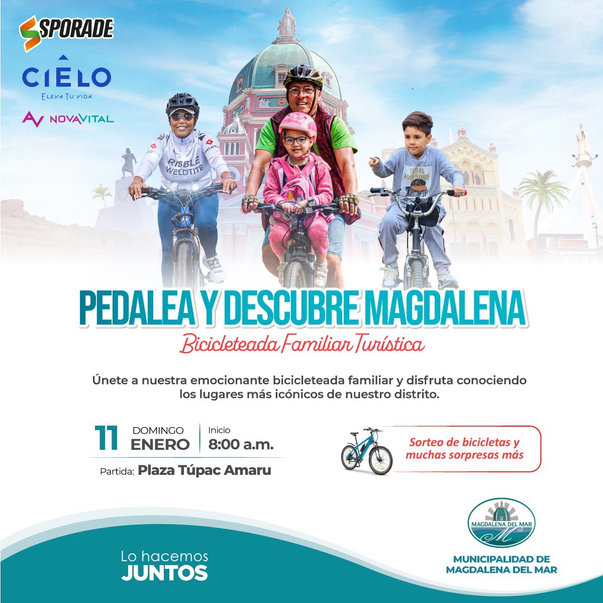 PEDALEA Y DESCUBRE MAGDALENA