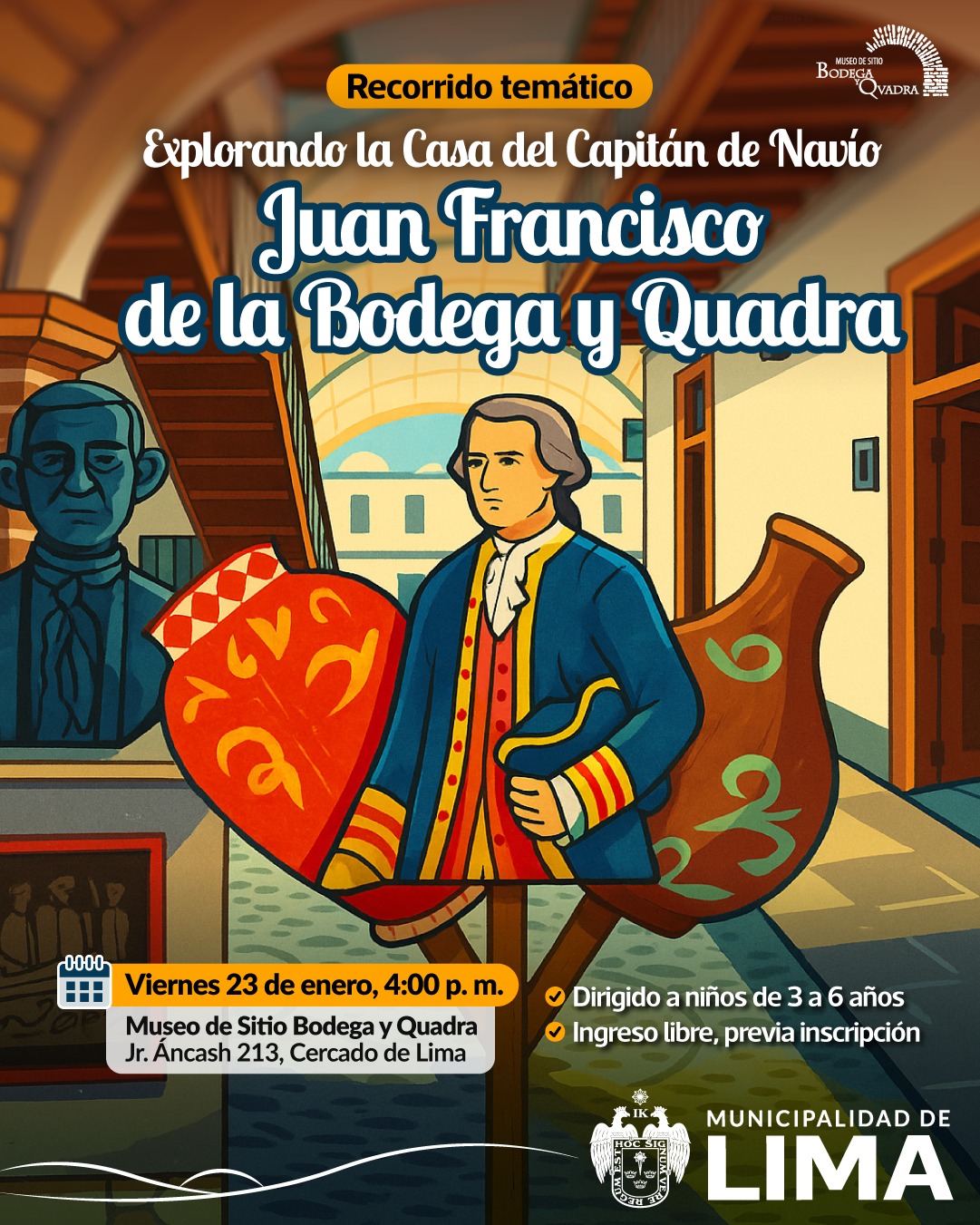 EXPLORANDO LA CASA DEL CAPITÁN DE NAVÍO