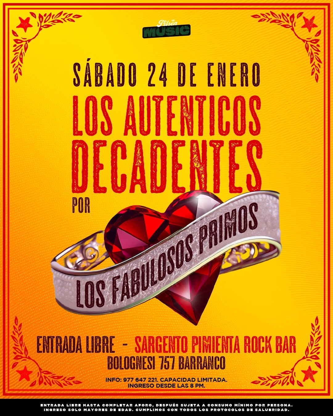 TRIBUTO AUTÉNTICOS DECADENTES