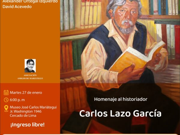 HOMENAJE A  CARLOS LAZO