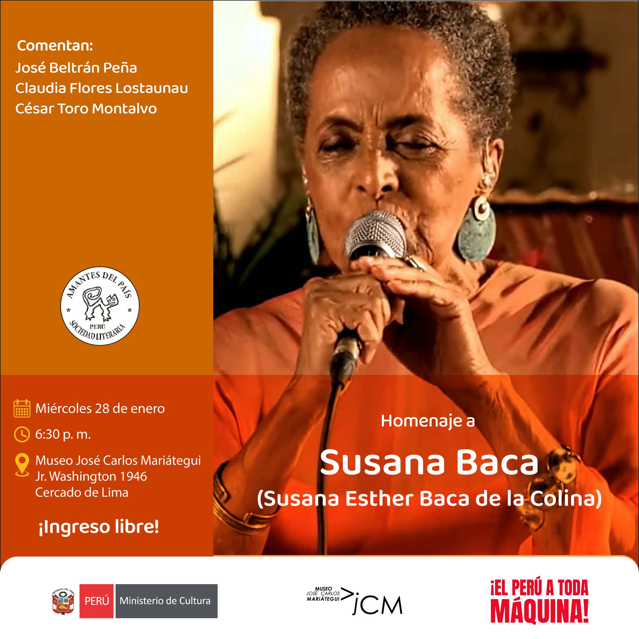 HOMENAJE A SUSANA BACA
