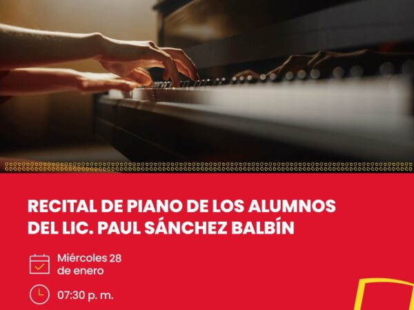 RECITAL DE PIANO