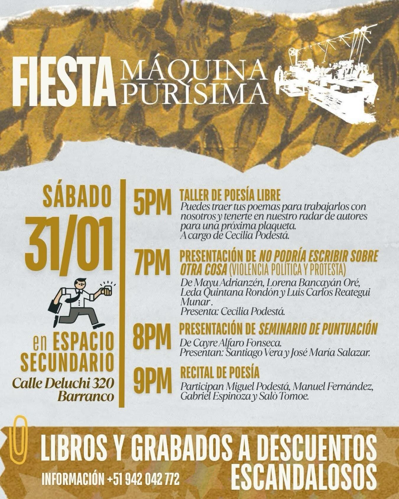 FIESTA MÁQUINA PURÍSIMA