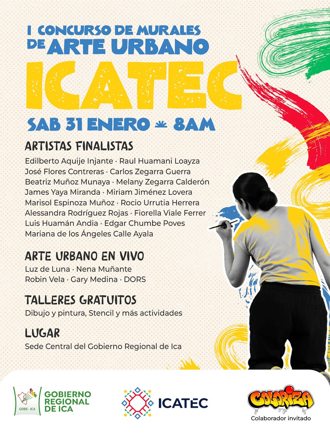 CONCURSO MURALES ARTE URBANO ICATEC