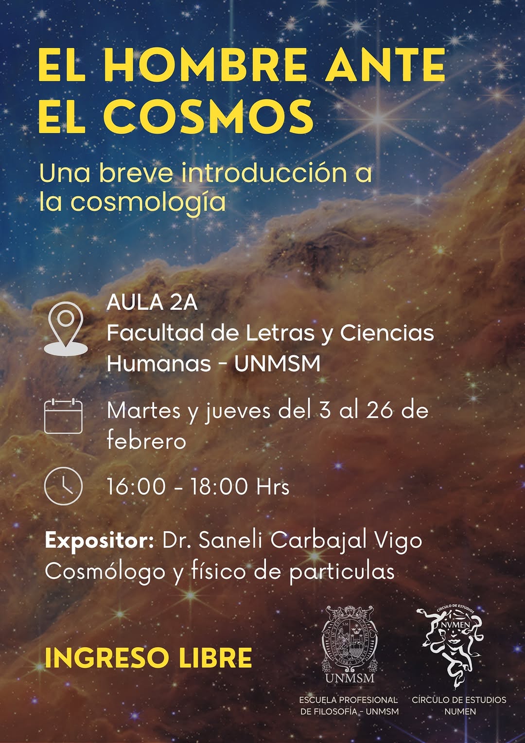 EL HOMBRE ANTE EL COSMOS