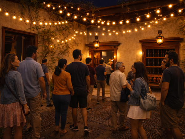 LA CASA ABRE DE NOCHE