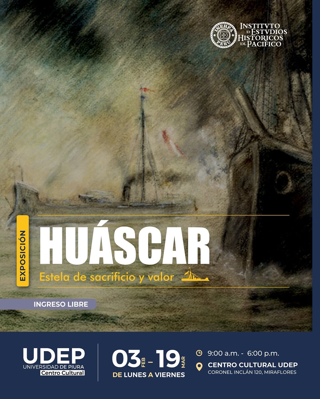 HUÁSCAR. ESTELA DE SACRIFICIO Y VALOR