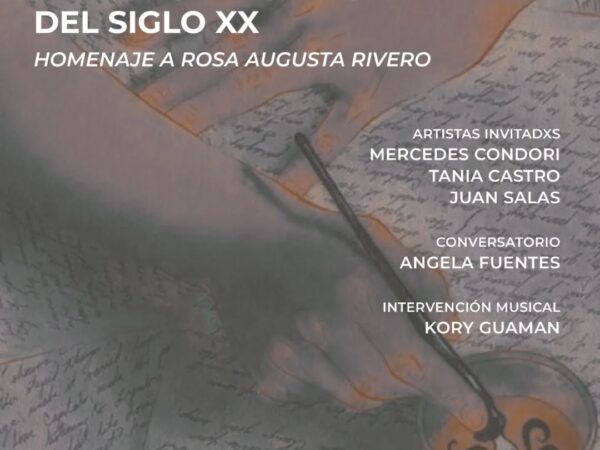 HOMENAJE ROSA AUGUSTA RIVERO