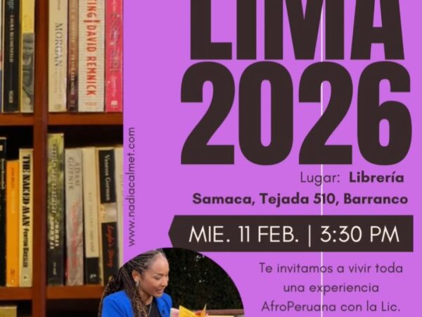 NADIA CALMET. AFRO PERUVIAN EXPERIENCE