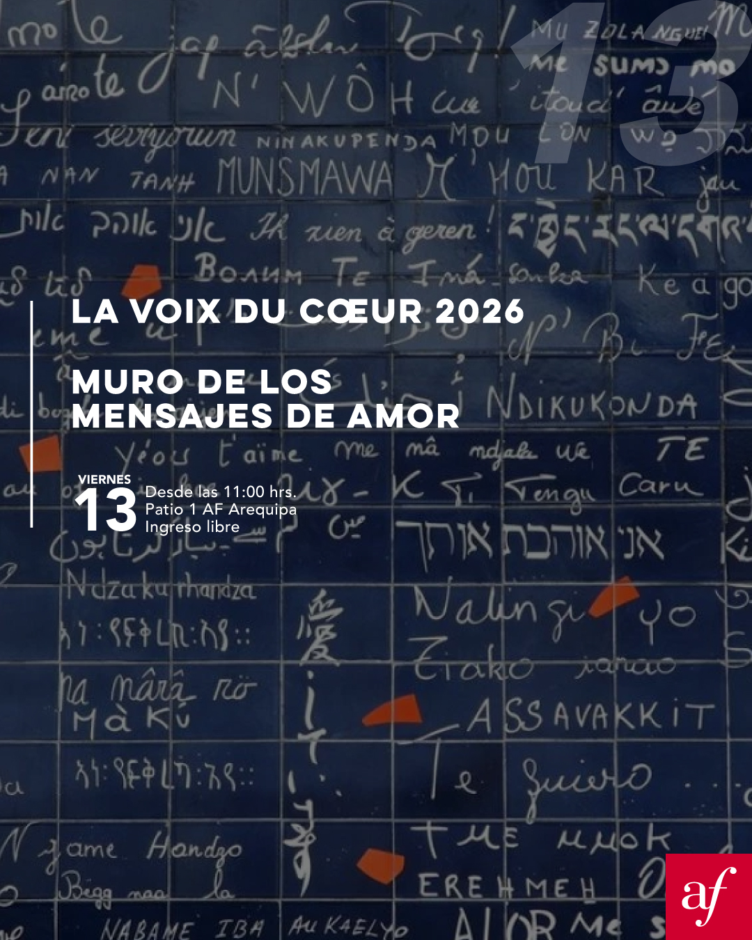 MURO DE LOS MENSAJES DE AMOR