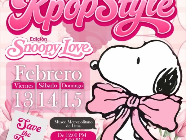 KPOP STYLE  SNOOPY LOVE